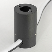 Бра Lussole Lowell LSP-7113 цвет плафона/подвески Белый, Черный, цвет арматуры Черный-3