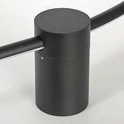 Бра Lussole Lowell LSP-7114 цвет плафона/подвески Белый, Черный, цвет арматуры Черный-2