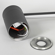 Бра Lussole Lowell LSP-7117 цвет плафона/подвески Белый, Черный, цвет арматуры Черный-3