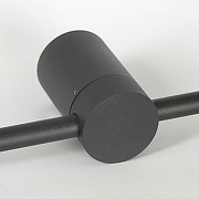 Бра Lussole Lowell LSP-7118 цвет плафона/подвески Белый, Черный, цвет арматуры Черный-2