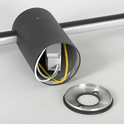 Бра Lussole Lowell LSP-7118V цвет плафона/подвески Белый, Черный, цвет арматуры Черный-3