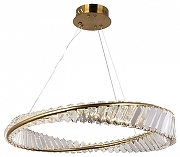 Подвесной светильник Lussole Kent LSP-7119 цвет плафона/подвески Прозрачный, цвет арматуры Бронза-1