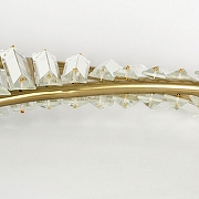 Подвесной светильник Lussole Kent LSP-7120 цвет плафона/подвески Прозрачный, цвет арматуры Бронза-2