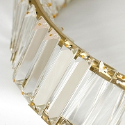 Подвесной светильник Lussole Kent LSP-7120 цвет плафона/подвески Прозрачный, цвет арматуры Бронза-3