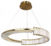 Подвесной светильник Lussole Kent LSP-7122 цвет плафона/подвески Прозрачный, цвет арматуры Бронза-1