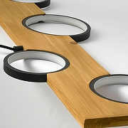 Подвесной светильник Lussole Modesto LSP-7132 цвет плафона/подвески Белый, Коричневый, цвет арматуры Черный-2