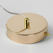 Подвесной светильник Lussole Duval LSP-7144 цвет плафона/подвески Прозрачный, цвет арматуры Золото-5