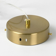 Подвесной светильник Lussole Bradford LSP-7153 цвет плафона/подвески Прозрачный, цвет арматуры Бронза-6