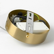 Подвесной светильник Lussole Bradford LSP-7153 цвет плафона/подвески Прозрачный, цвет арматуры Бронза-7