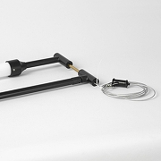 Подвесной светильник Lussole Bradford LSP-7154 цвет плафона/подвески Прозрачный, цвет арматуры Бронза, Черный-4