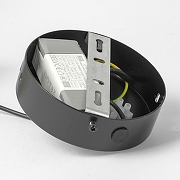 Подвесной светильник Lussole Bradford LSP-7154 цвет плафона/подвески Прозрачный, цвет арматуры Бронза, Черный-6