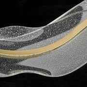 Подвесной светильник Lussole Bradford LSP-7159 цвет плафона/подвески Прозрачный, цвет арматуры Золото-2