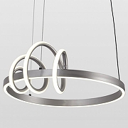 Подвесной светильник Lussole Bradford LSP-7164 цвет плафона/подвески Белый, Серый, цвет арматуры Серый