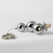 Подвесной светильник Lussole Meade LSP-7166 цвет плафона/подвески Белый, цвет арматуры Хром-3