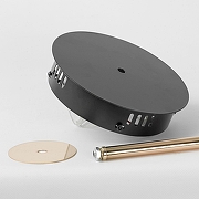 Светильник на штанге Lussole Torrance LSP-7168 цвет плафона/подвески Белый, Золото, цвет арматуры Золото, Черный-2