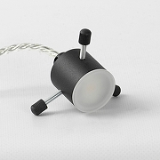 Подвесной светильник Lussole Floyd LSP-7171 цвет плафона/подвески Прозрачный, цвет арматуры Черный-4