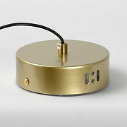 Подвесной светильник Lussole Alachua LSP-7182 цвет плафона/подвески Белый, Золото, цвет арматуры Золото-4