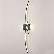 Бра Lussole Alachua LSP-7186 цвет плафона/подвески Белый, Черный, цвет арматуры Черный