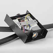 Бра Lussole Alachua LSP-7186 цвет плафона/подвески Белый, Черный, цвет арматуры Черный-3