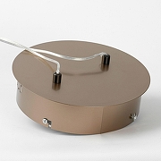 Подвесной светильник Lussole Grant LSP-7192 цвет плафона/подвески Белый, Коричневый, цвет арматуры Коричневый-4