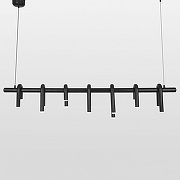 Подвесной светильник Lussole Grant LSP-7194 цвет плафона/подвески Черный, цвет арматуры Черный