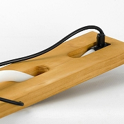 Подвесной светильник Lussole Prairie LSP-7197 цвет плафона/подвески Белый, Коричневый, цвет арматуры Черный-4