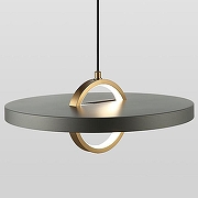 Подвесной светильник Lussole Ketchikan LSP-7198 цвет плафона/подвески Бронза, Черный, цвет арматуры Черный