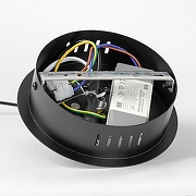 Подвесной светильник Lussole Carrollton LSP-7200 цвет плафона/подвески Серый, цвет арматуры Черный-6