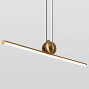 Подвесной светильник Lussole Bibb LSP-7204 цвет плафона/подвески Белый, Бронза, цвет арматуры Черный