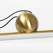 Подвесной светильник Lussole Bibb LSP-7204 цвет плафона/подвески Белый, Бронза, цвет арматуры Черный-2