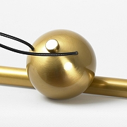 Подвесной светильник Lussole Bibb LSP-7204 цвет плафона/подвески Белый, Бронза, цвет арматуры Черный-3