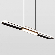 Подвесной светильник Lussole Bibb LSP-7205 цвет плафона/подвески Белый, Бронза, цвет арматуры Черный