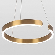 Подвесной светильник Lussole LSP-720 LSP-7209 цвет плафона/подвески Белый, Золото, цвет арматуры Золото