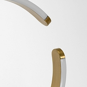 Подвесной светильник Lussole LSP-720 LSP-7209 цвет плафона/подвески Белый, Золото, цвет арматуры Золото-3