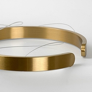 Подвесной светильник Lussole LSP-720 LSP-7209 цвет плафона/подвески Белый, Золото, цвет арматуры Золото-6