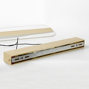 Подвесной светильник Lussole Wakulla LSP-7224 цвет плафона/подвески Прозрачный, цвет арматуры Золото-5