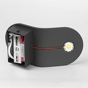 Бра Lussole Gulf LSP-7228 цвет плафона/подвески Черный, цвет арматуры Черный-4