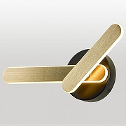 Бра Lussole Taylor LSP-7231 цвет плафона/подвески Белый, Золото, цвет арматуры Золото