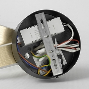 Бра Lussole Taylor LSP-7231 цвет плафона/подвески Белый, Золото, цвет арматуры Золото-3