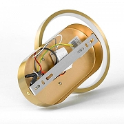 Бра Lussole Clay LSP-7237 цвет плафона/подвески Белый, Золото, цвет арматуры Золото-3