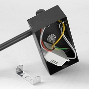 Бра Lussole Clay LSP-7240 цвет плафона/подвески Черный, цвет арматуры Черный-4