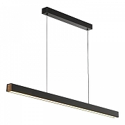 Подвесной светильник Lussole Dade LSP-7245 цвет плафона/подвески Белый, Черный, цвет арматуры Черный-1