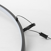 Подвесной светильник Lussole Dade LSP-7248 цвет плафона/подвески Белый, Черный, цвет арматуры Черный-3