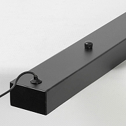 Подвесной светильник Lussole Dade LSP-7248 цвет плафона/подвески Белый, Черный, цвет арматуры Черный-4