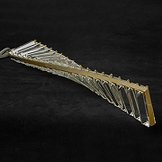 Подвесной светильник Lussole Enterprise LSP-7251 цвет плафона/подвески Прозрачный, цвет арматуры Золото-2