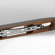 Подвесной светильник Lussole Lassen LSP-7260 цвет плафона/подвески Коричневый, цвет арматуры Коричневый-6