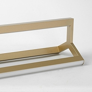 Подвесной светильник Lussole Clinch LSP-7263 цвет плафона/подвески Белый, Золото, цвет арматуры Золото-4