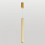 Подвесной светильник Lussole Clinch LSP-7264 цвет плафона/подвески Белый, Золото, цвет арматуры Золото-1