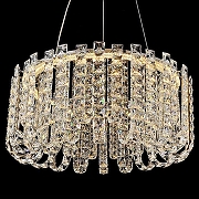 Подвесной светильник Lussole Napa LSP-7266 цвет плафона/подвески Прозрачный, цвет арматуры Хром