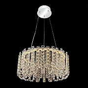 Подвесной светильник Lussole Napa LSP-7266 цвет плафона/подвески Прозрачный, цвет арматуры Хром-1